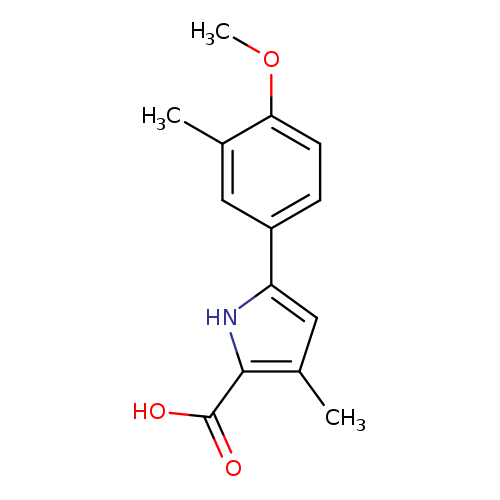5-(4-Methoxy-3-methylphenyl)-3-methyl-1H-pyrrole-2-carboxylic acid