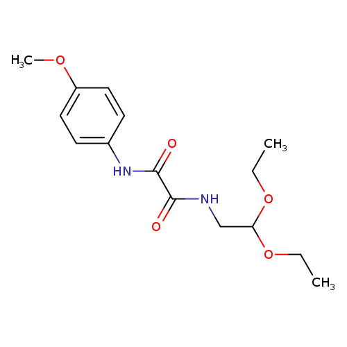 N-(2,2-diethoxyethyl)-N'-(4-methoxyphenyl)ethanediamide