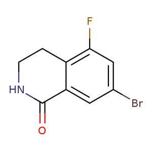 7-bromo-5-fluoro-1,2,3,4-tetrahydroisoquinolin-1-one