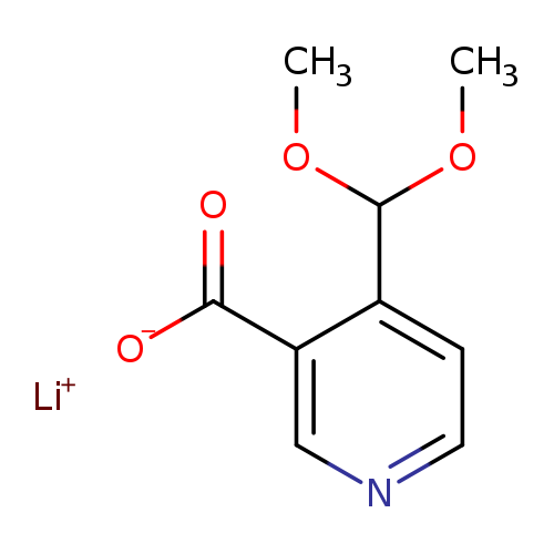 lithium(1+)4-(dimethoxymethyl)pyridine-3-carboxylate