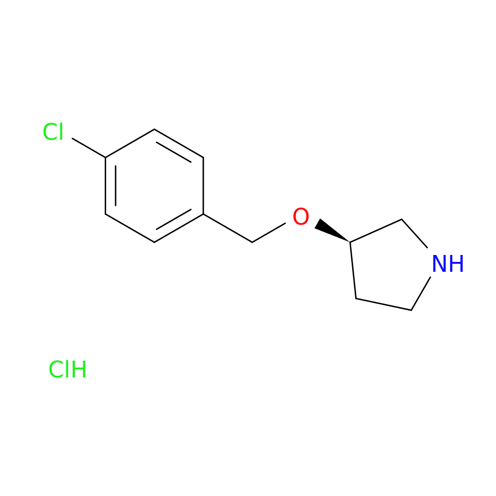 (R)-3-((4-Chlorobenzyl)oxy)pyrrolidine hydrochloride