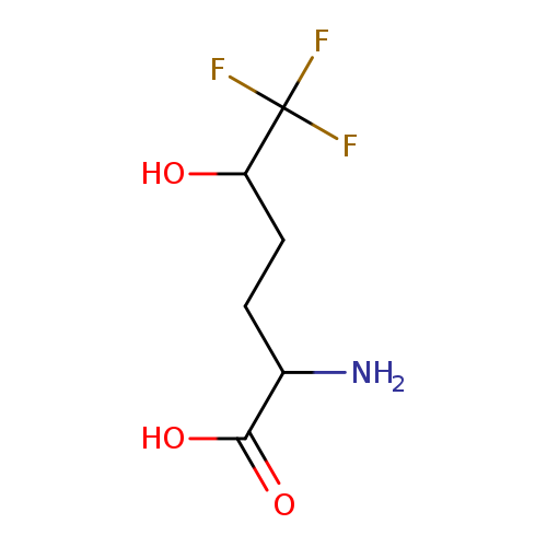 2-amino-6,6,6-trifluoro-5-hydroxyhexanoic acid