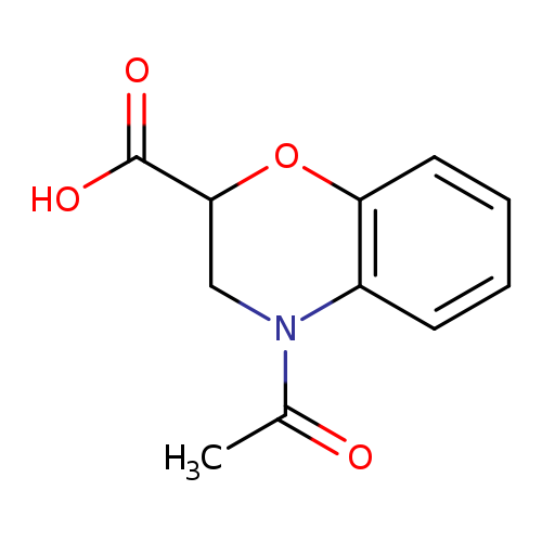 4-acetyl-3,4-dihydro-2H-1,4-benzoxazine-2-carboxylic acid
