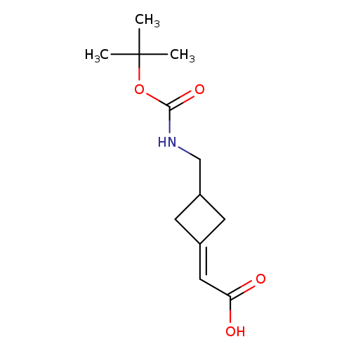 2-[3-({[(tert-butoxy)carbonyl]amino}methyl)cyclobutylidene]acetic acid