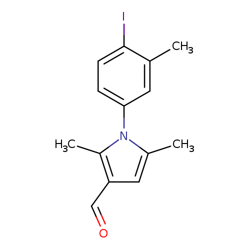 1-(4-Iodo-3-methylphenyl)-2,5-dimethyl-1H-pyrrole-3-carbaldehyde