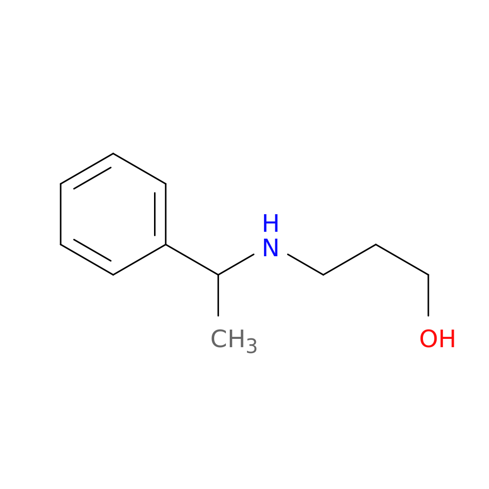 3-[(1-phenylethyl)amino]propan-1-ol