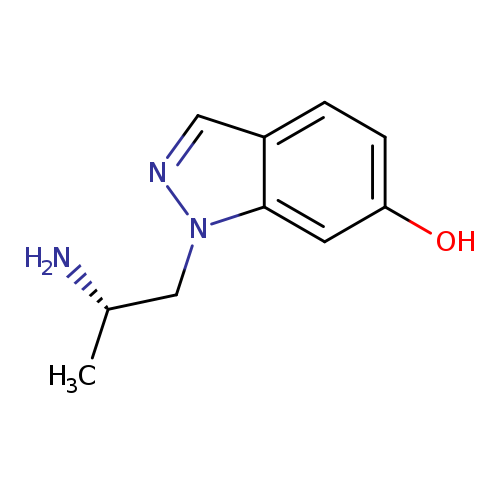 1H-Indazol-6-ol, 1-[(2S)-2-aminopropyl]-