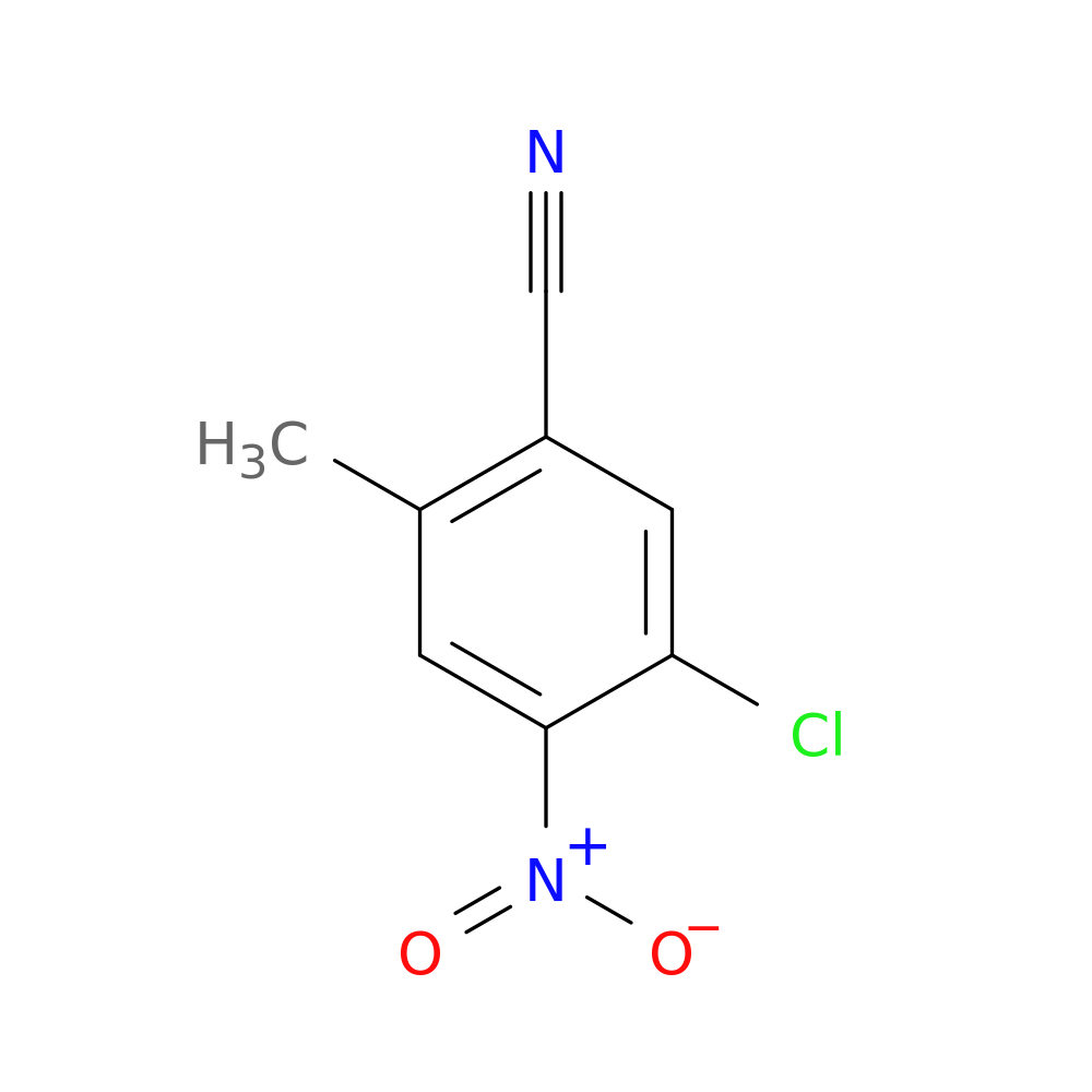 Benzonitrile, 5-chloro-2-methyl-4-nitro-