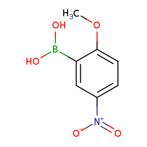 Boronic acid, (2-methoxy-5-nitrophenyl)- (9CI)