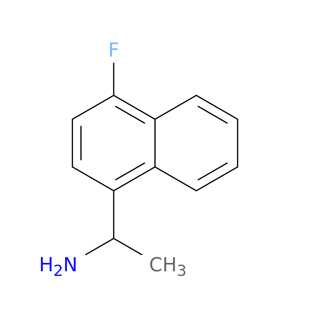 1-(4-fluoronaphthalen-1-yl)ethan-1-amine