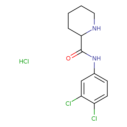 N-(3,4-dichlorophenyl)piperidine-2-carboxamide hydrochloride