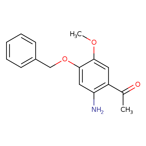 1-[2-Amino-5-methoxy-4-(phenylmethoxy)phenyl]ethanone