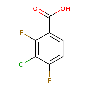 Benzoic acid, 3-chloro-2,4-difluoro-