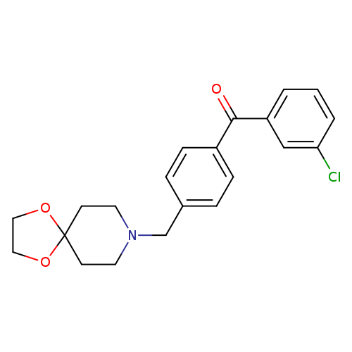 (4-(1,4-Dioxa-8-azaspiro[4.5]decan-8-ylmethyl)phenyl)(3-chlorophenyl)methanone