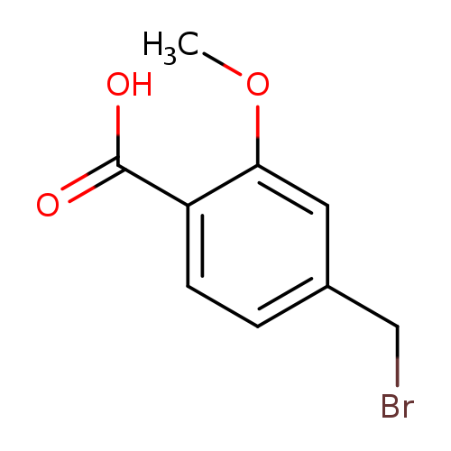 Benzoic acid, 4-(bromomethyl)-2-methoxy-