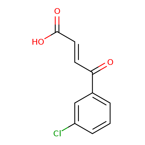 (2E)-4-(3-chlorophenyl)-4-oxobut-2-enoicacid