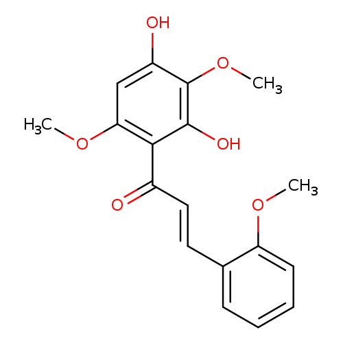 2-Propen-1-one, 1-(2,4-dihydroxy-3,6-dimethoxyphenyl)-3-(2-methoxyphenyl)-, (E)- (9CI)