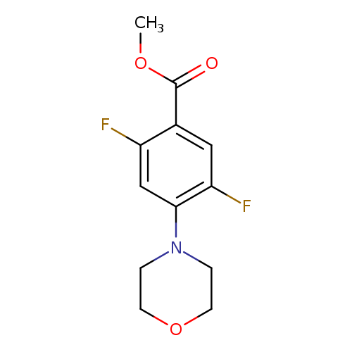 Methyl 2,5-difluoro-4-morpholin-4-ylbenzoate