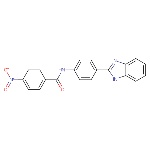 N-[4-(1H-1,3-benzodiazol-2-yl)phenyl]-4-nitrobenzamide