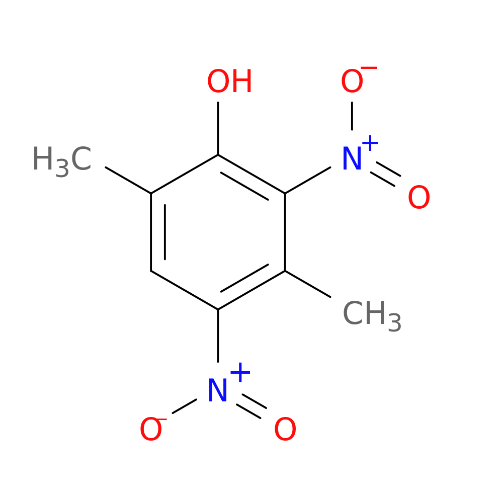 Phenol, 3,6-dimethyl-2,4-dinitro-