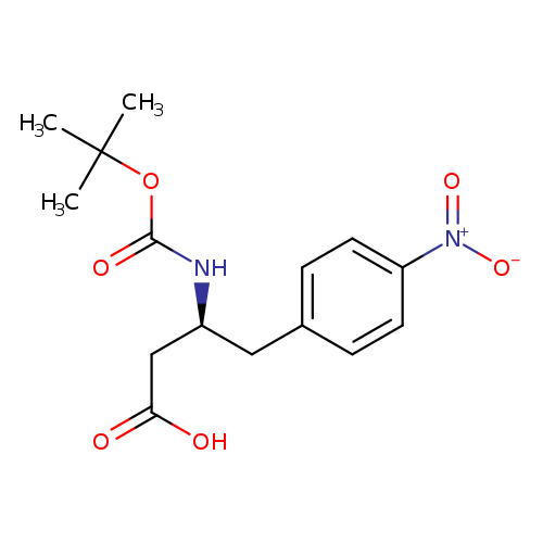 Benzenebutanoic acid, β-[[(1,1-dimethylethoxy)carbonyl]amino]-4-nitro-, (βS)-