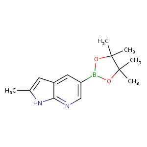 2-Methyl-1-hydropyrrolo[2,3-b]pyridine-5-boronic acid pinacol ester