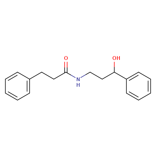 N-(3-hydroxy-3-phenylpropyl)-3-phenylpropanamide