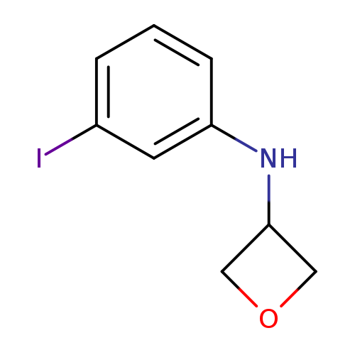 N-(3-iodophenyl)oxetan-3-amine