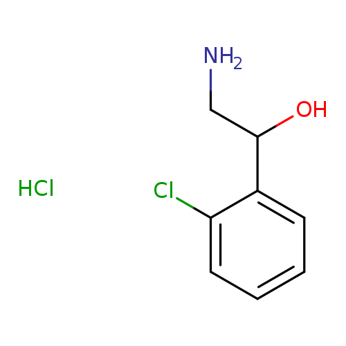 2-Hydroxy-2-(2-chlorophenyl)ethylamine, HCl