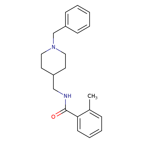 N-[(1-benzylpiperidin-4-yl)methyl]-2-methylbenzamide