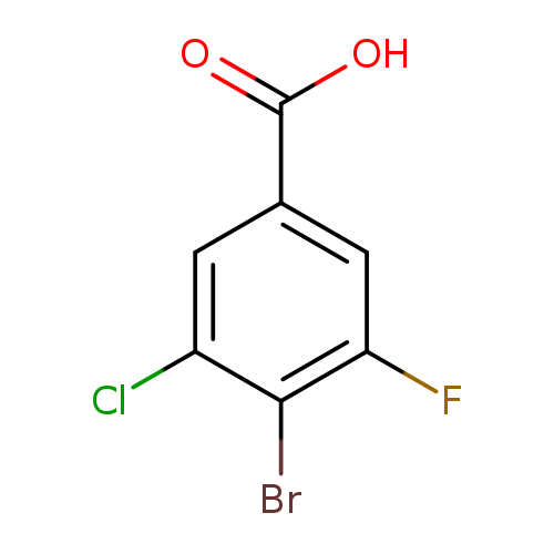 4-Bromo-3-chloro-5-fluorobenzoic acid