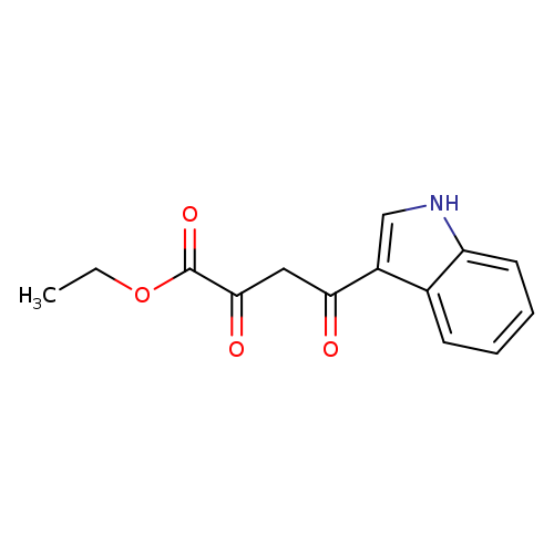 Ethyl 4-(1h-indol-3-yl)-2,4-dioxobutanoate