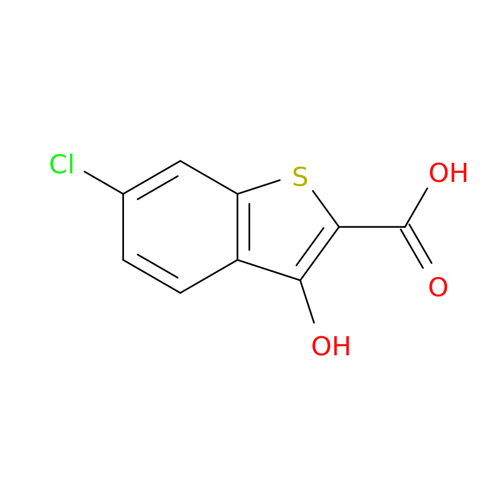 6-Chloro-3-hydroxybenzo[b]thiophene-2-carboxylic acid