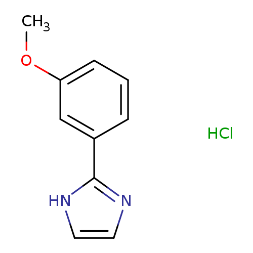 2-(3-methoxyphenyl)-1H-imidazole hydrochloride