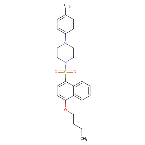 1-[(4-butoxynaphthalen-1-yl)sulfonyl]-4-(4-methylphenyl)piperazine