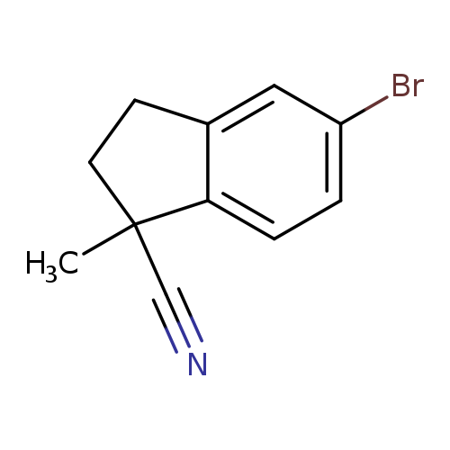 5-bromo-1-methyl-2,3-dihydro-1H-indene-1-carbonitrile