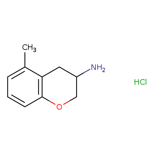 5-methyl-3,4-dihydro-2H-1-benzopyran-3-amine hydrochloride