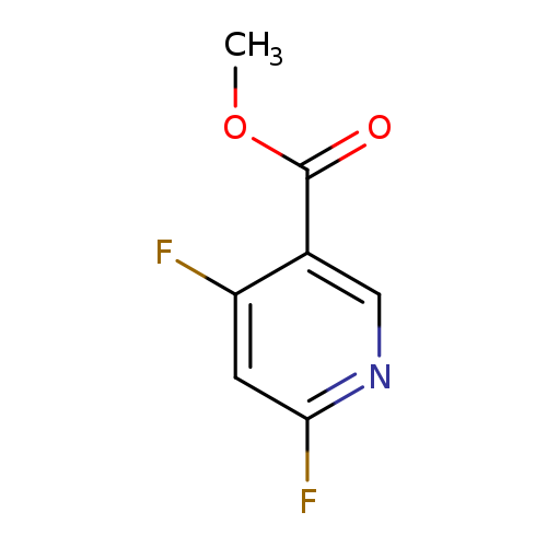 3-Pyridinecarboxylic acid, 4,6-difluoro-, methyl ester