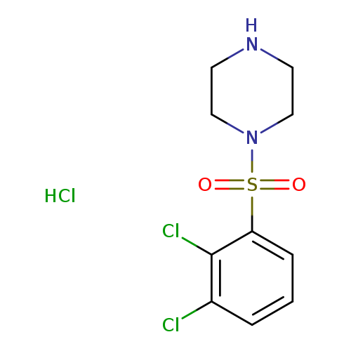 1-(2,3-dichlorobenzenesulfonyl)piperazine hydrochloride