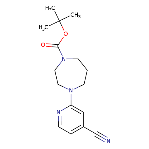 tert-Butyl 4-(4-cyanopyridin-2-yl)-1,4-diazepane-1-carboxylate