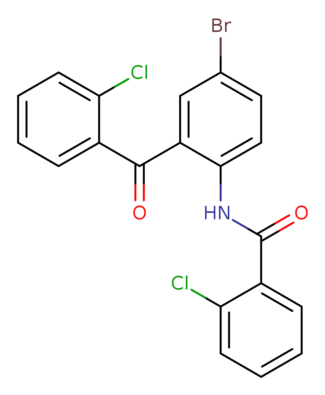 N-[4-bromo-2-(2-chlorobenzoyl)phenyl]-2-chlorobenzamide