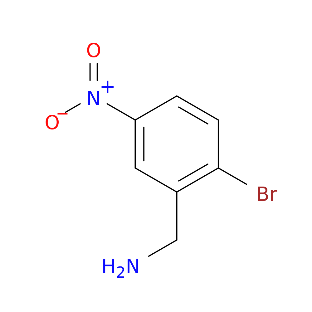 2-Bromo-5-nitrobenzylamine