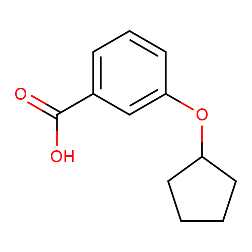 Benzoic acid, 3-(cyclopentyloxy)-