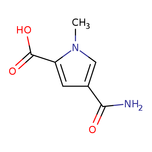 4-Carbamoyl-1-methyl-1H-pyrrole-2-carboxylic acid