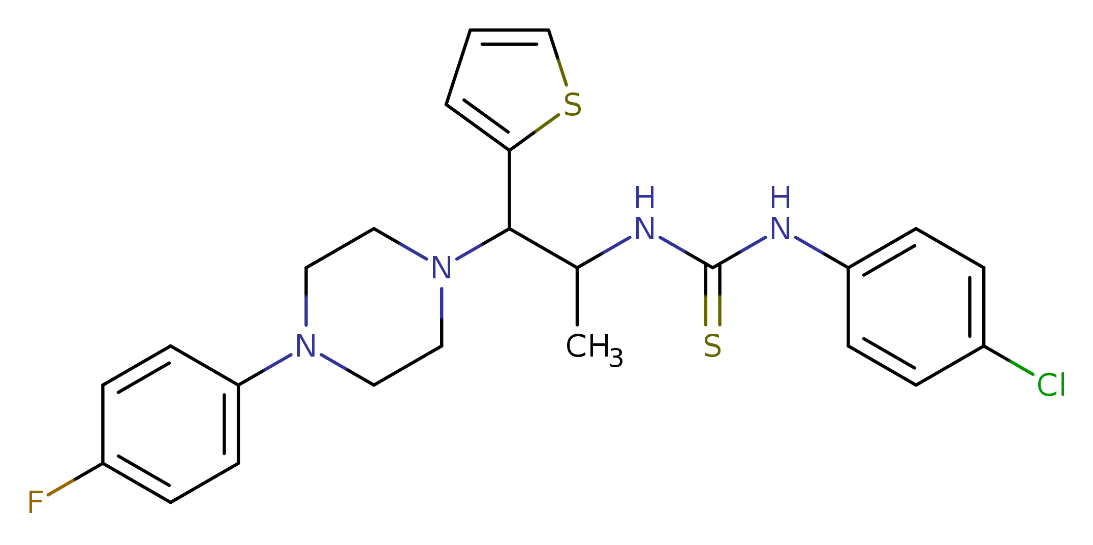 1-(4-chlorophenyl)-3-{1-[4-(4-fluorophenyl)piperazin-1-yl]-1-(thiophen-2-yl)propan-2-yl}thiourea
