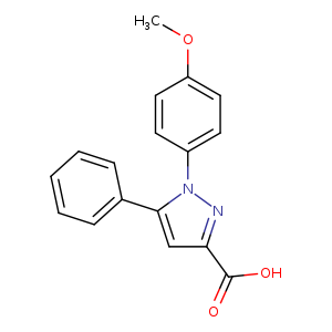 1-(4-Methoxyphenyl)-5-phenyl-1H-pyrazole-3-carboxylic acid