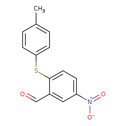 5-Nitro-2-(p-tolylthio)benzaldehyde