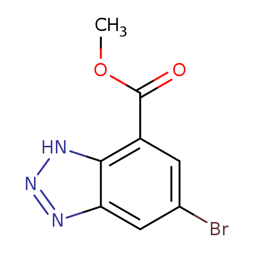 methyl 5-bromo-1H-1,2,3-benzotriazole-7-carboxylate