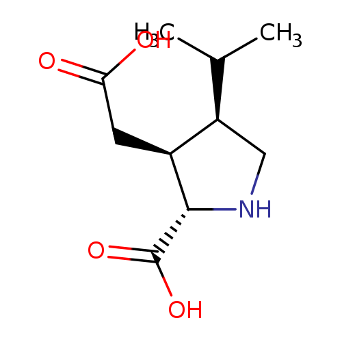 (2S,3S,4R)-2-CARBOXY-4-ISOPROPYL-3-PYRROLIDINEACETIC ACID