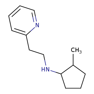 2-methyl-N-[2-(pyridin-2-yl)ethyl]cyclopentan-1-amine